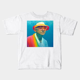 Man with glasses Kids T-Shirt